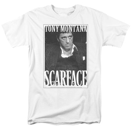 Scarface Business Face Mens T Shirt White Officially Licensed