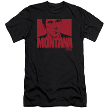 Load image into Gallery viewer, Scarface Montana Face Premium Bella Canvas Slim Fit Mens T Shirt Black