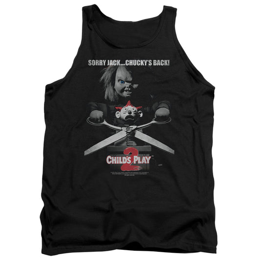 Childs Play 2 Jack Poster Mens Tank Top Shirt Black Black