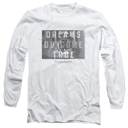 Sixteen Candles Dreamers Mens Long Sleeve Shirt White Officially Licensed Officially Licensed