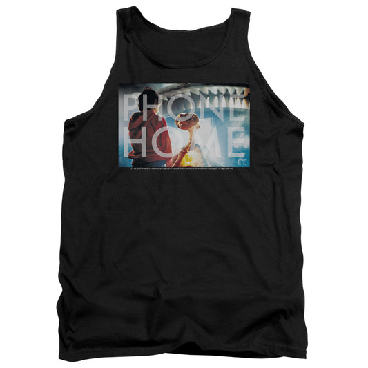 Et Knockout Mens Tank Top Shirt Black Black