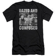 Load image into Gallery viewer, Dazed And Confused Rock On Premium Bella Canvas Slim Fit Mens T Shirt Black