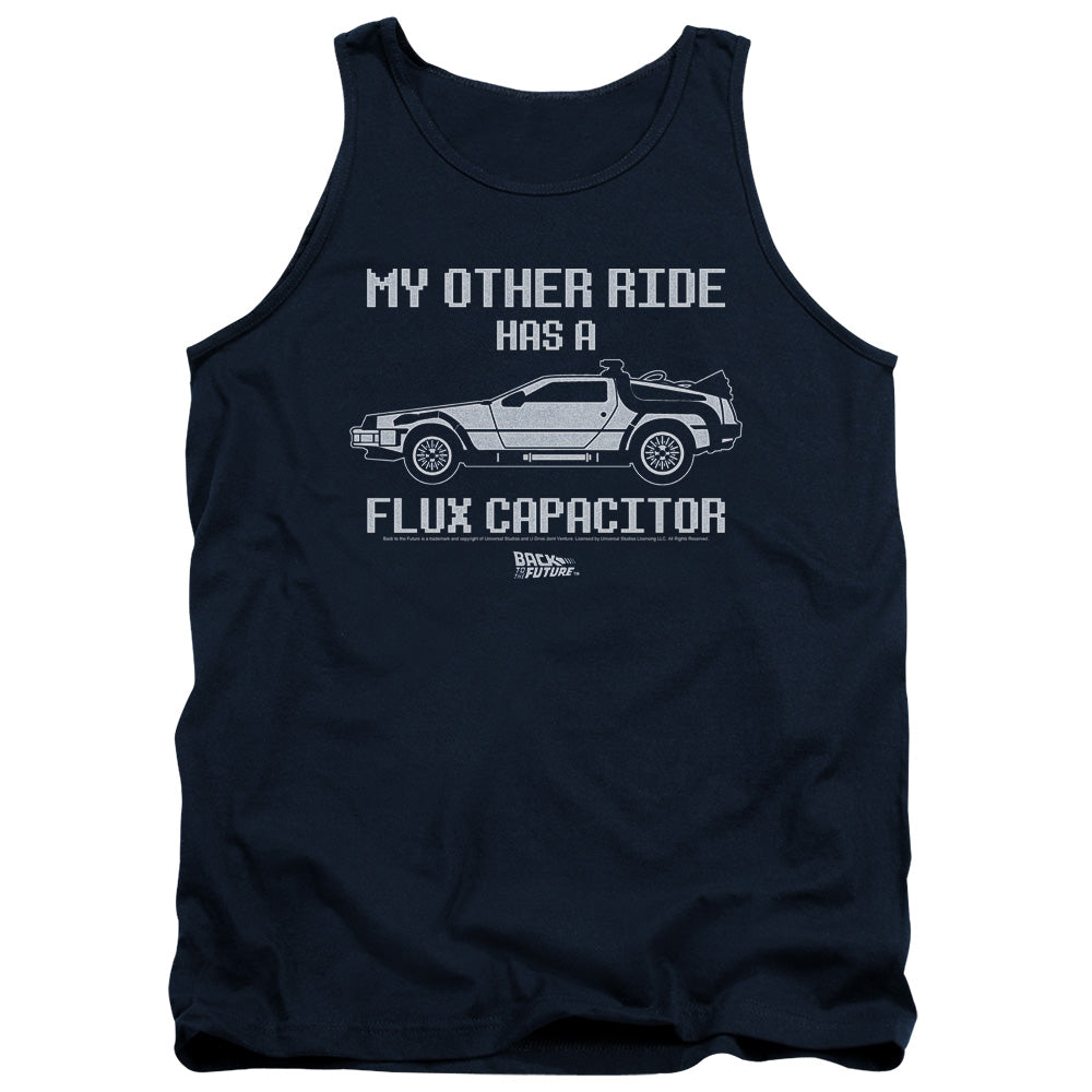 Back To The Future Other Ride Mens Tank Top Shirt Navy Navy