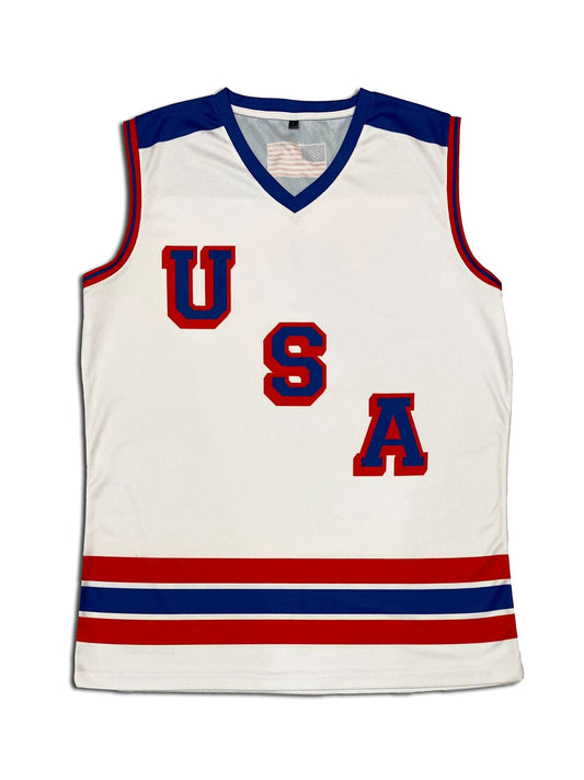 Team USA Letter Hockey Tank