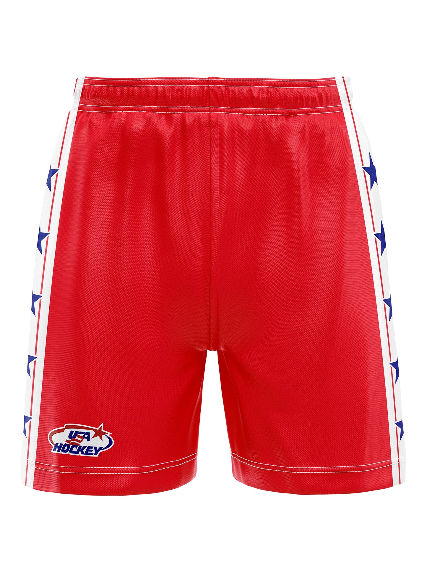 Team USA Miracle on Ice 1980 Red Hockey Shorts