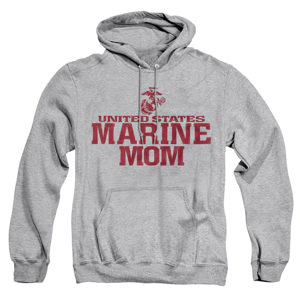Us Marine Corps Marine Family Mens Hoodie Athletic Heather Officially Licensed