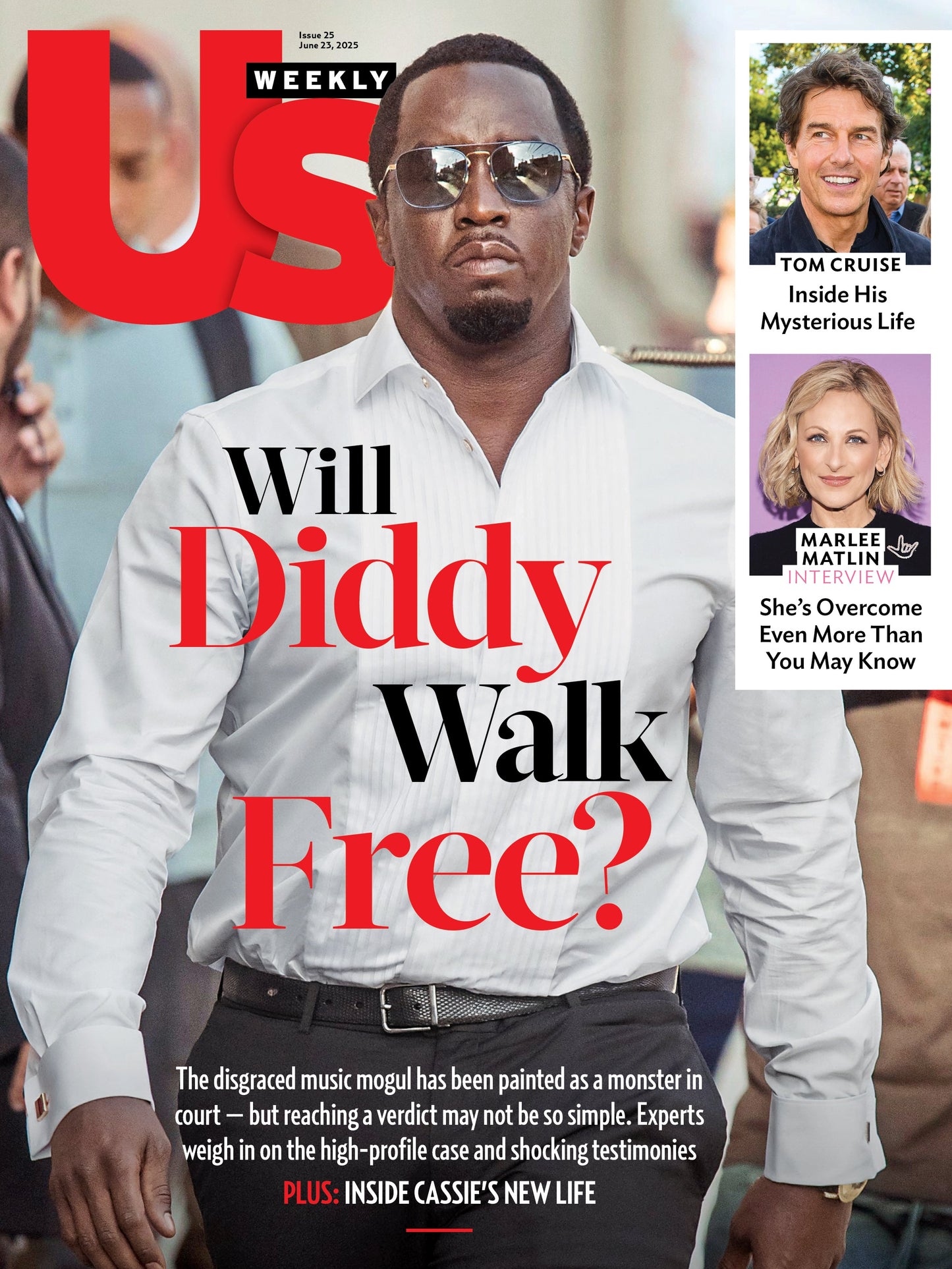Us Weekly - 06.23.25: Sean Diddy Combs’ Legal Fate & Uncertainty, Tom Cruise’s Mysterious Life, Marlee Matlin’s Story Of Strength & Success, Her Inspiring Journey & More!