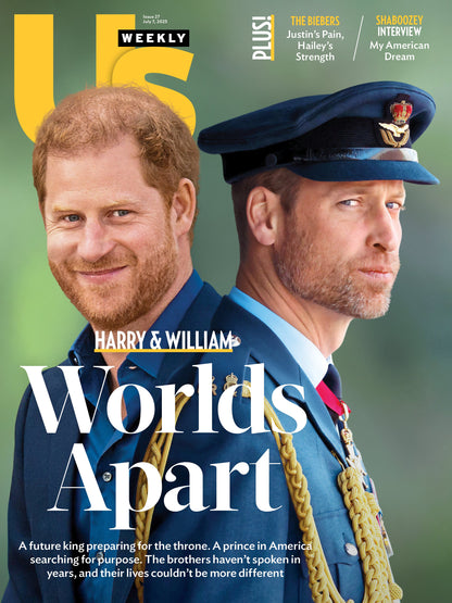 Us Weekly - 07.07.25: Justin Bieber Struggles As Hailey Rises In Her Career, Royal Family Fallout, Prince Harry Vs William, Shaboozey's American Dream & More!
