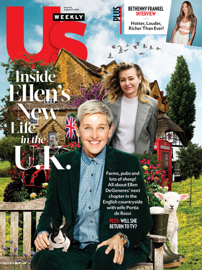 Us Weekly - 08.25.25: Bethenny Frankel’s Career Triumph, Hotter, Louder & Richer, Entrepreneur Of The Year, Ellen DeGeneres’s New UK Journey, Kelly Clarkson & Family's Heartbreaking Loss & More!