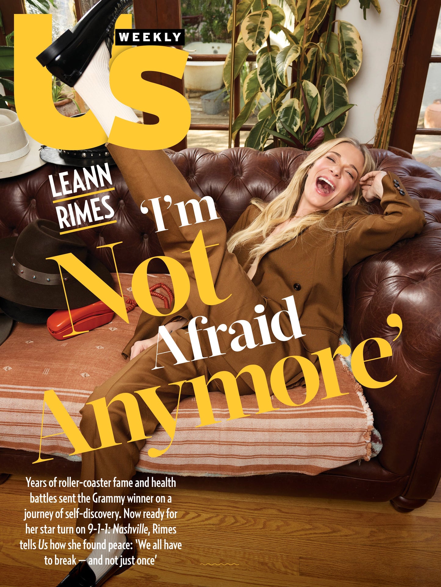 Us Weekly - 10.20.25: Leann Rimes' Not Afraid Anymore & Her Transformative Journey, Angelina Jolie's Plans To Leave America, Keith Urban & Nicole Kidman Shocking Divorce & More!