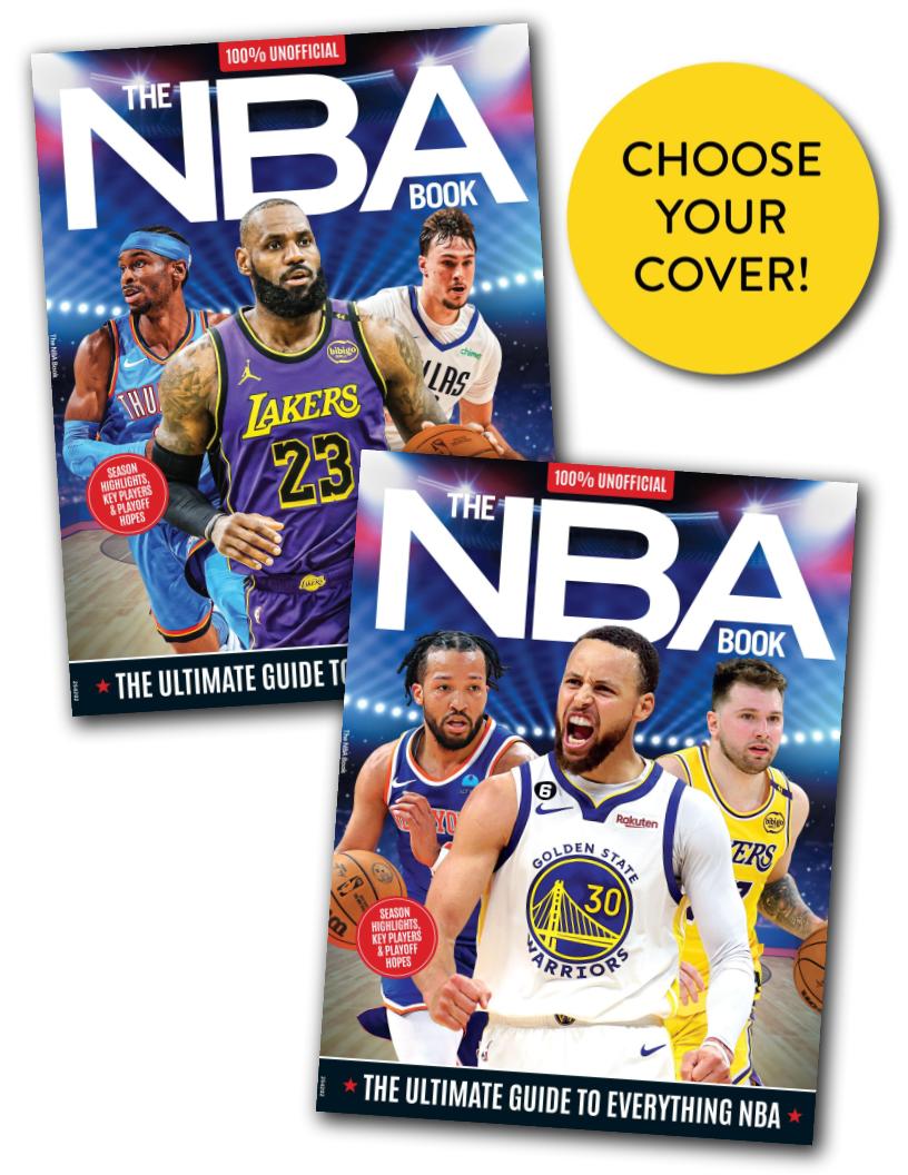 The NBA Book - The Ultimate NBA Experience 2025: Season Highlights & Breakdowns, Key Players, Featuring Steph Curry & LeBron James, Playoff Predictions, Exclusive Insights & More!