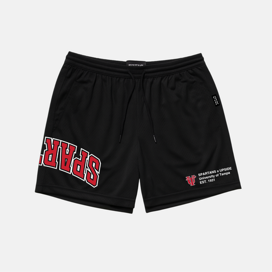 Tampa Spartans x Upside Mesh Shorts Black