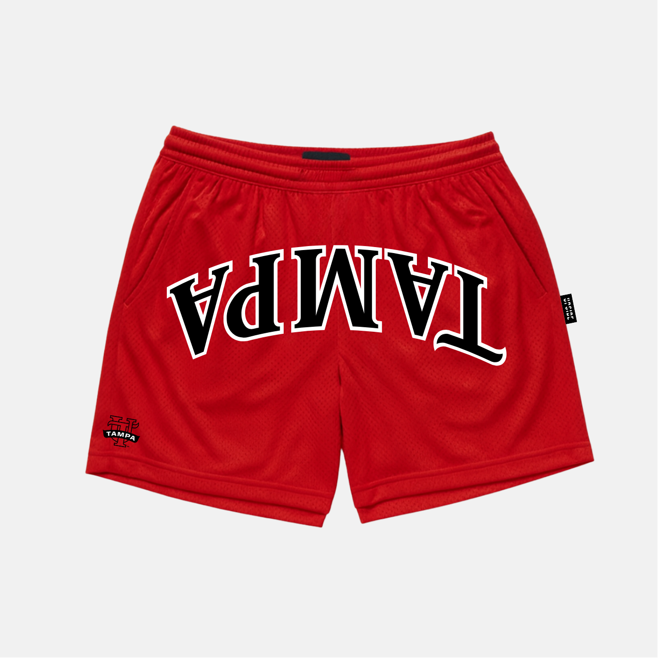 Tampa Spartans Mesh Shorts Red
