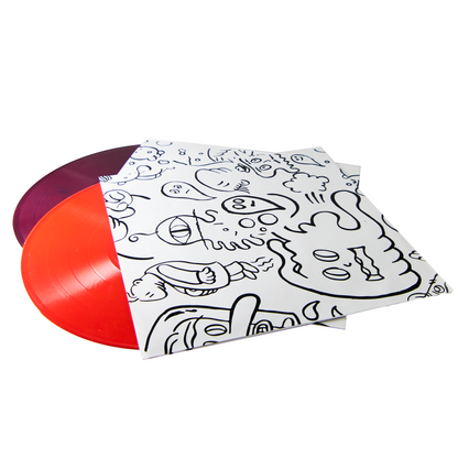 Blockhead - Uncle Tony's Coloring Book (2xLP - Orange & Purple) Vinyl Record