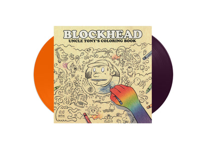 Blockhead - Uncle Tony's Coloring Book (2xLP - Orange & Purple) Vinyl Record