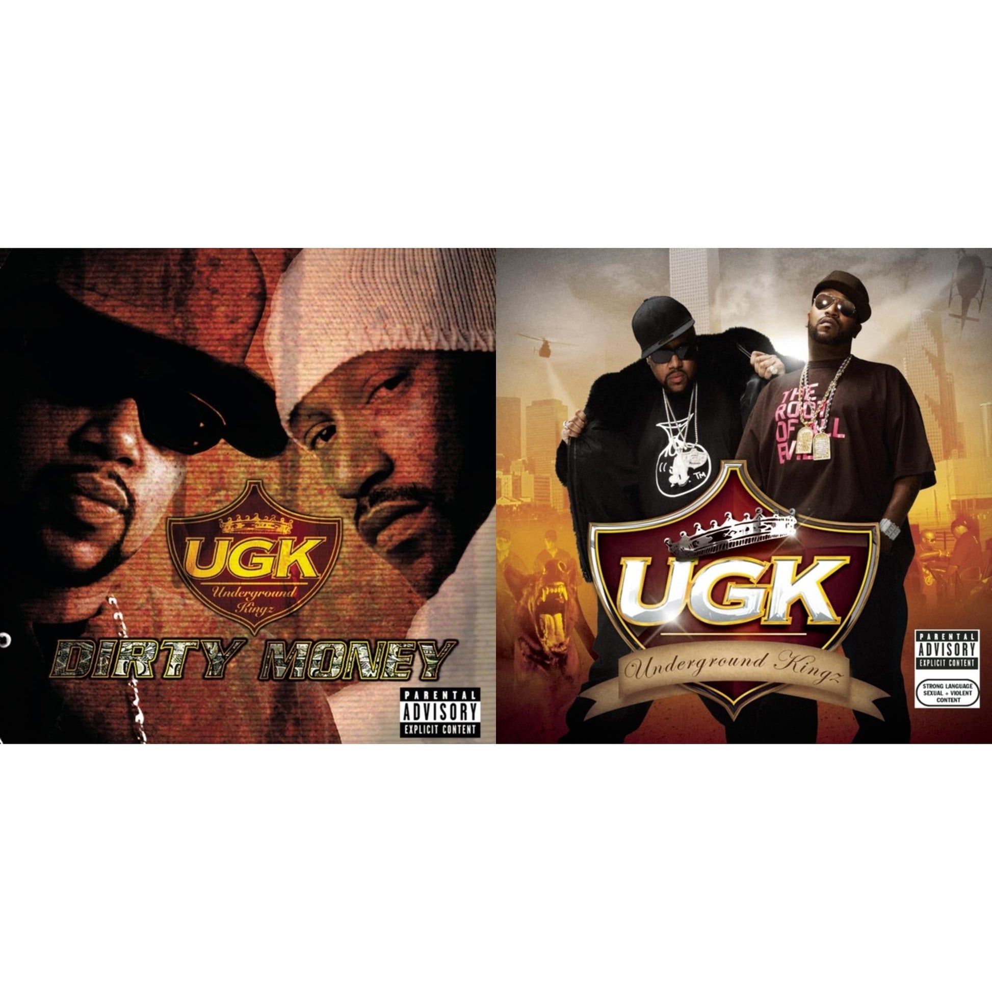 U.G.K. (Underground Kingz) - Dirty Money & Underground Kingz - CD Bundle