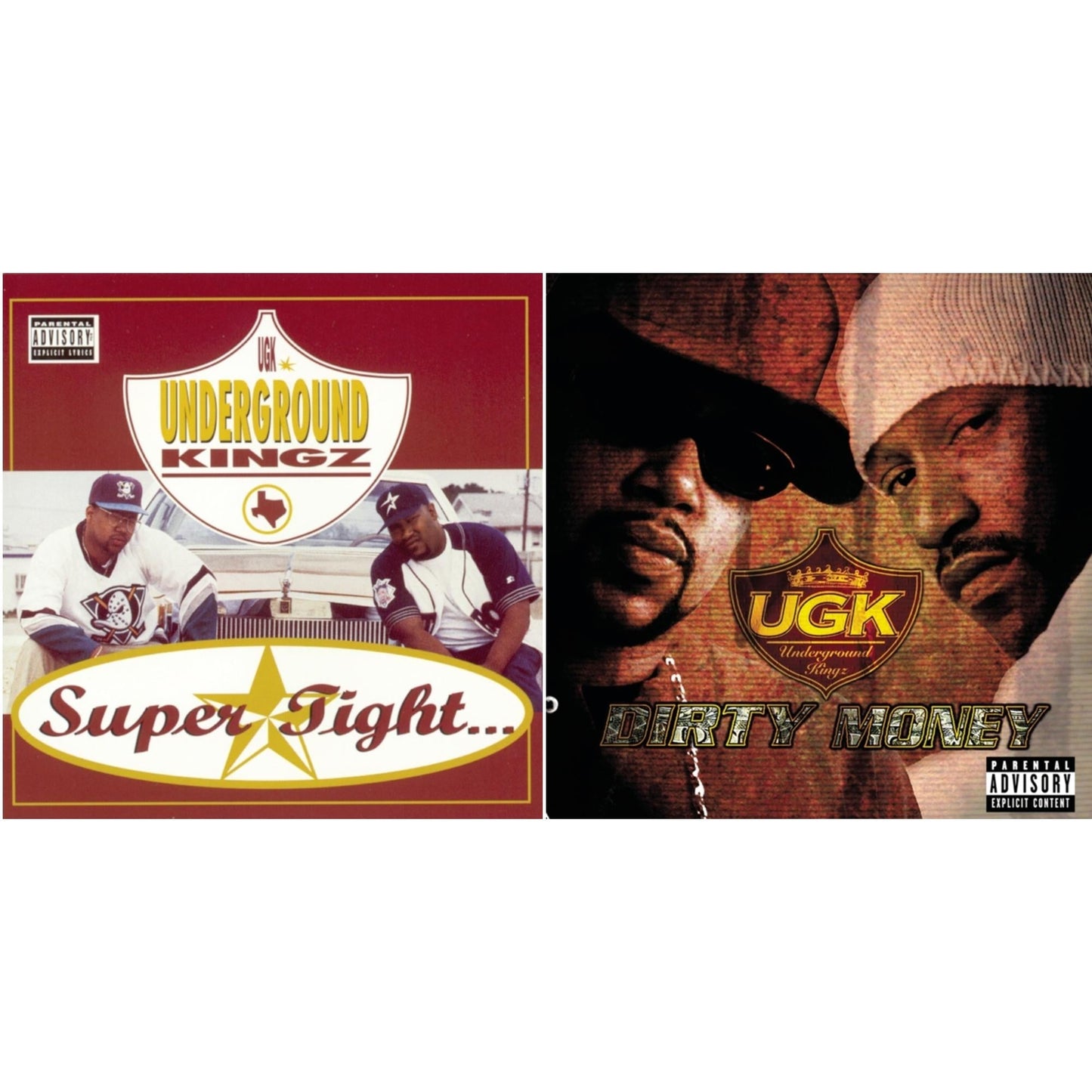 U.G.K. (Underground Kingz) - Super Tight & Dirty Money - CD Bundle