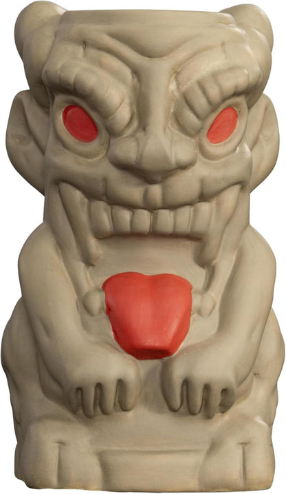 Krampus Tiki Mug Ceramic 15 oz. Xmas Fun Party Cup