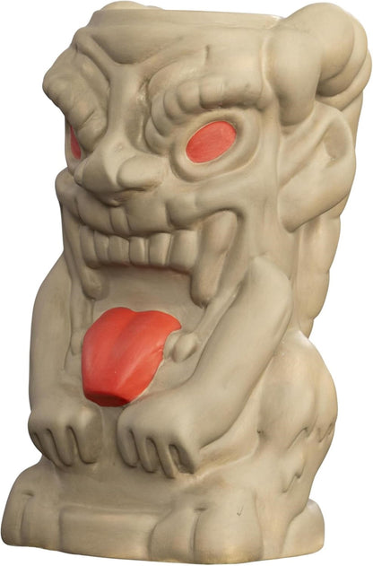 Krampus Tiki Mug Ceramic 15 oz. Xmas Fun Party Cup