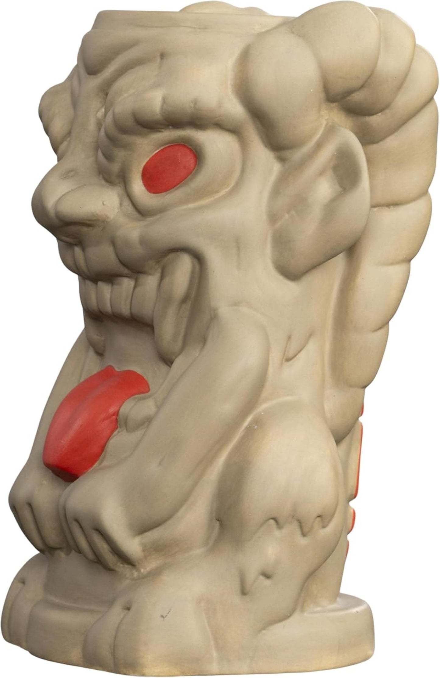 Krampus Tiki Mug Ceramic 15 oz. Xmas Fun Party Cup
