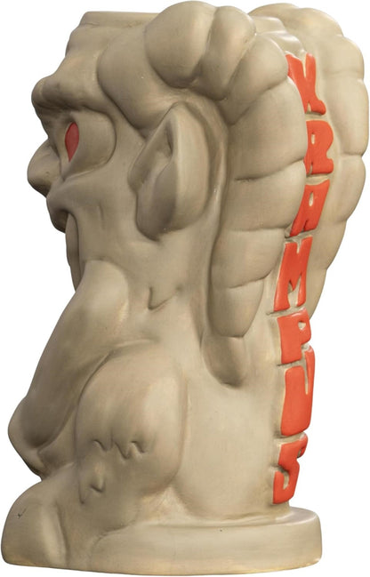 Krampus Tiki Mug Ceramic 15 oz. Xmas Fun Party Cup