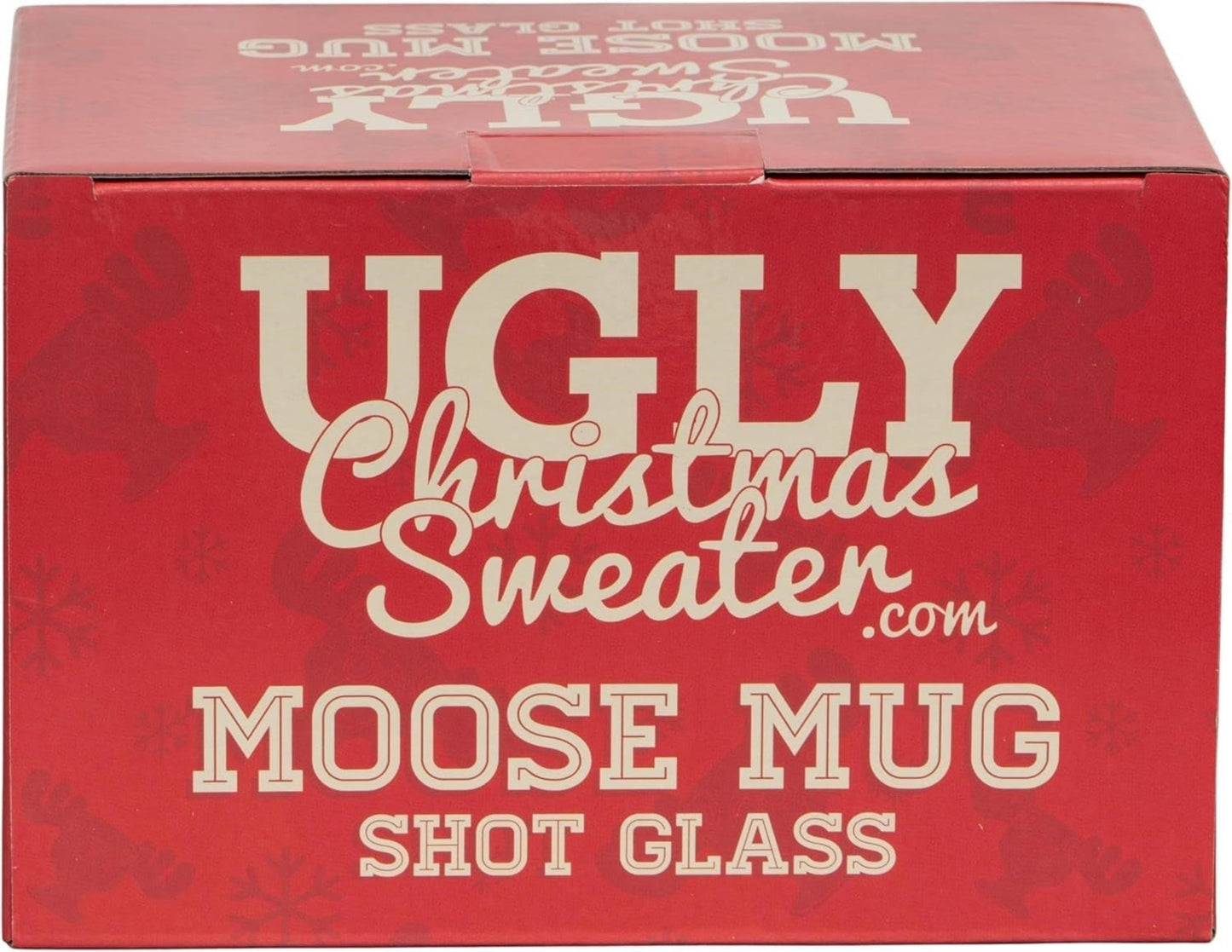 Christmas Vacation 1980s Movie Moose Mug Shot Glasses Gift Box Set