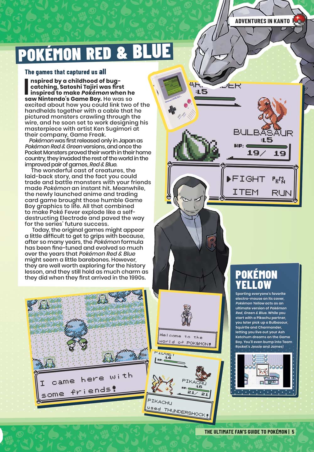 Pokémon - Ultimate Fan’s Guide: Inside Every Pokémon In The Pokédex, Safari Zone Monsters, Trading Cards, Adventures In Kanto, Nintendo Game Boy, DS & Switch, Hisuian Snow, Battle Revolution & More!
