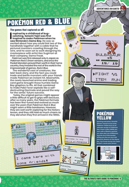 Pokémon - Ultimate Fan’s Guide: Inside Every Pokémon In The Pokédex, Safari Zone Monsters, Trading Cards, Adventures In Kanto, Nintendo Game Boy, DS & Switch, Hisuian Snow, Battle Revolution & More!