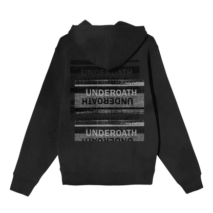 Underoath Let Go Stacked Mens Hoodie