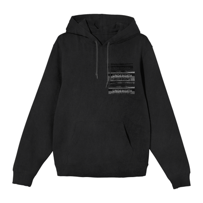 Underoath Let Go Stacked Mens Hoodie
