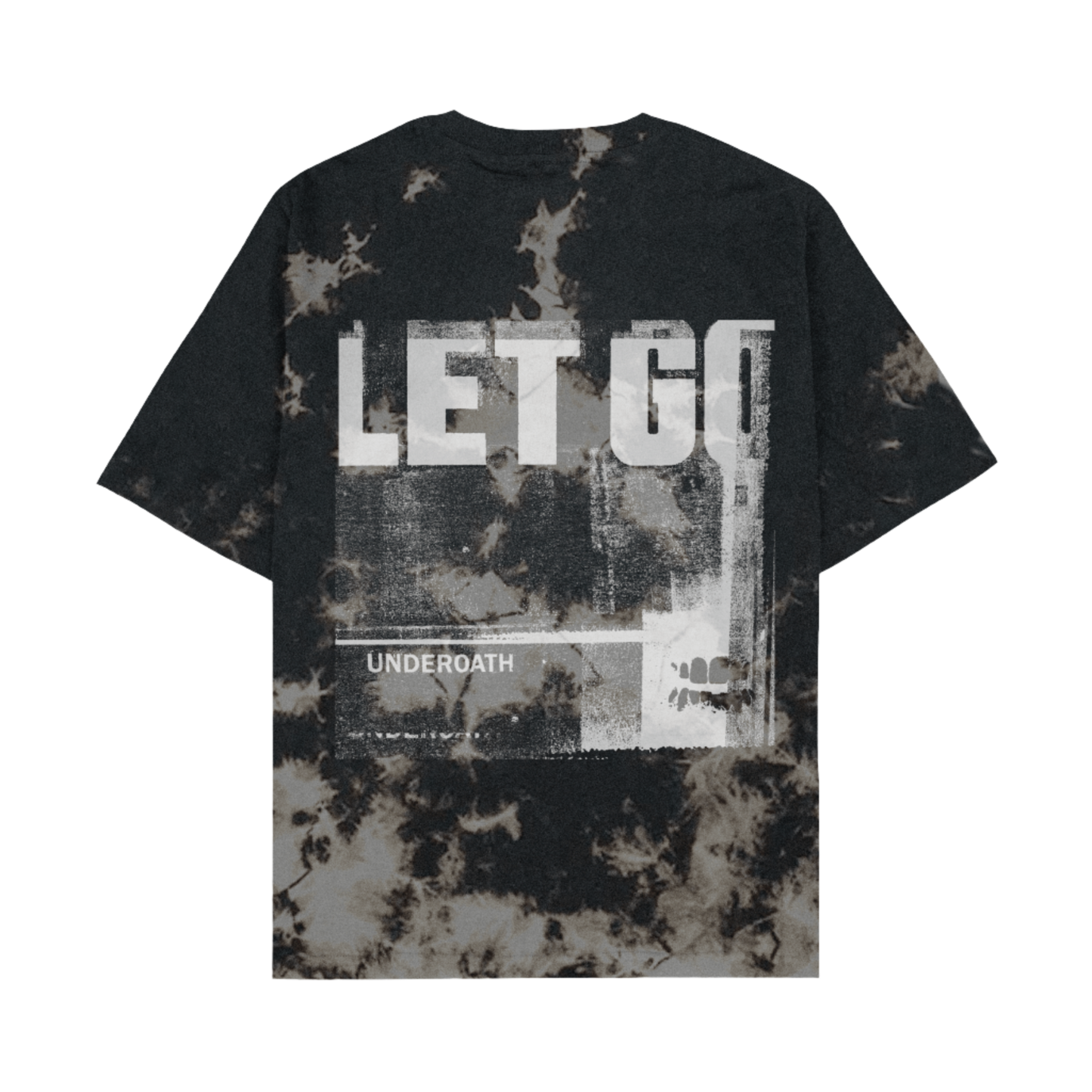 Underoath Let Go Tie Dye T Shirt