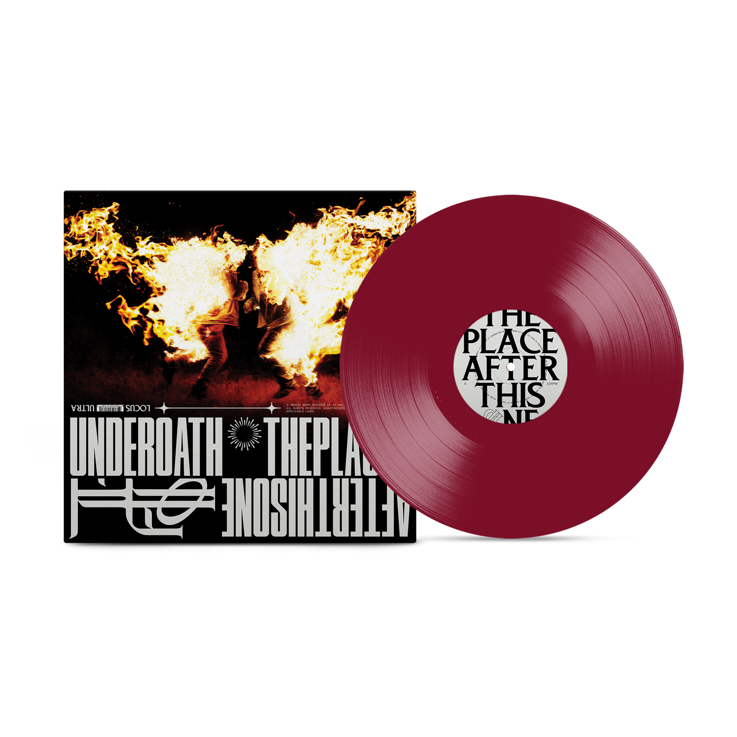 Underoath - The Place After This One Ruby Vinyl Record