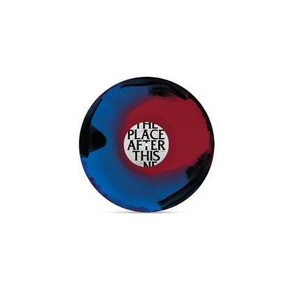 Underoath - The Place After This One Black + Blue Red Swirl Vinyl Record