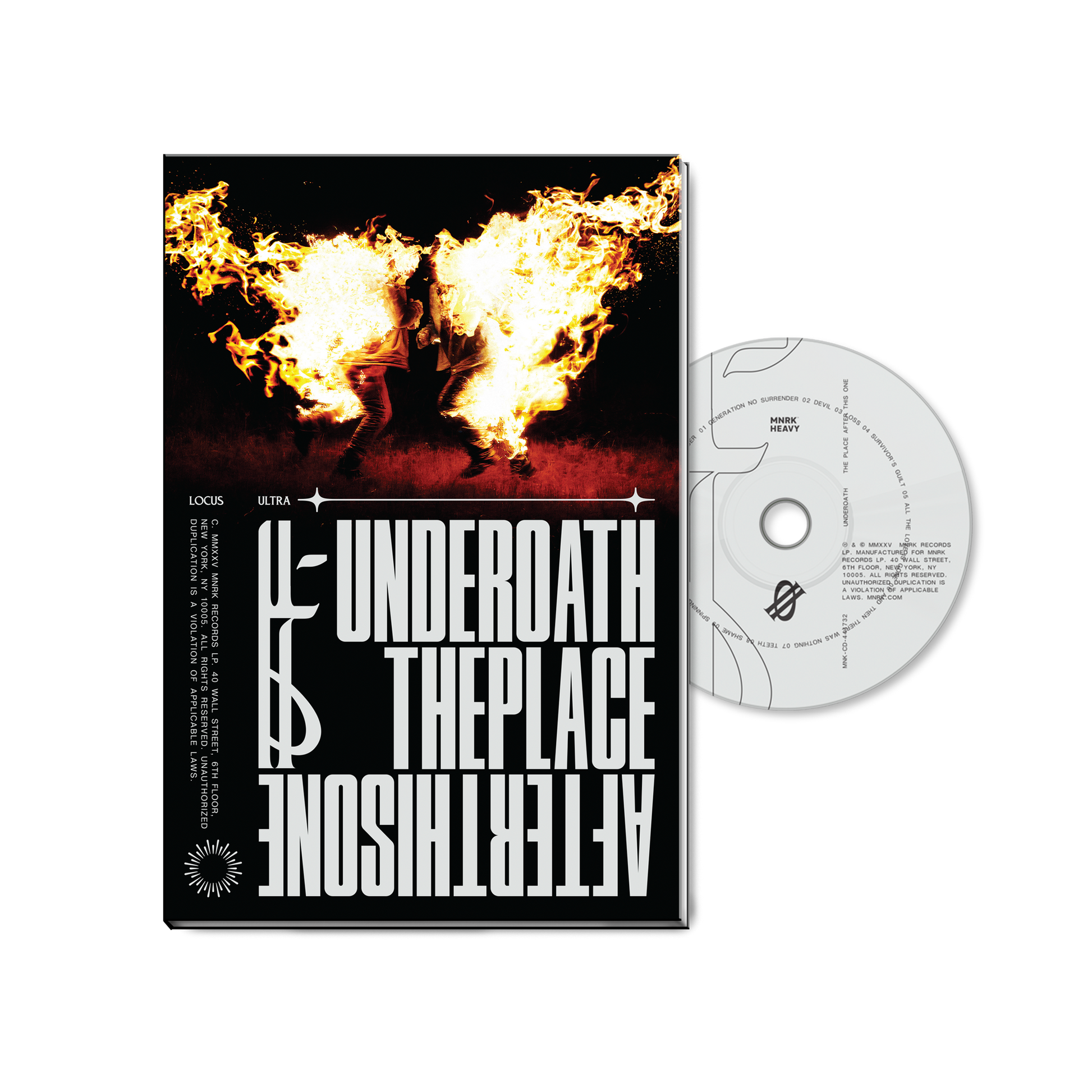 Underoath - The Place After This One Deluxe Music CD Zine