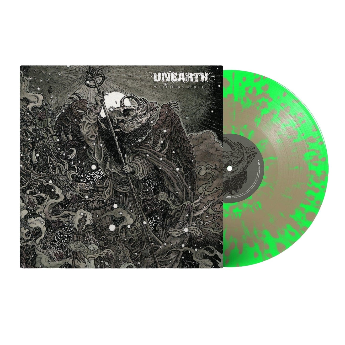 Unearth - Watchers Of Rule Neon Green Vinyl Record
