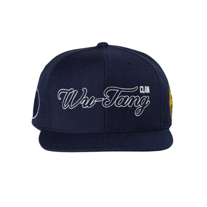 Wu-Tang Clan Officially Licensed Shaolin Sluggers Snapback Hat Navy Blue