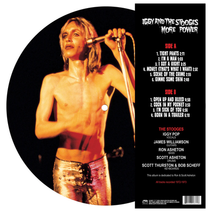 Iggy & The Stooges - More Power [Picture Disc] Vinyl Record