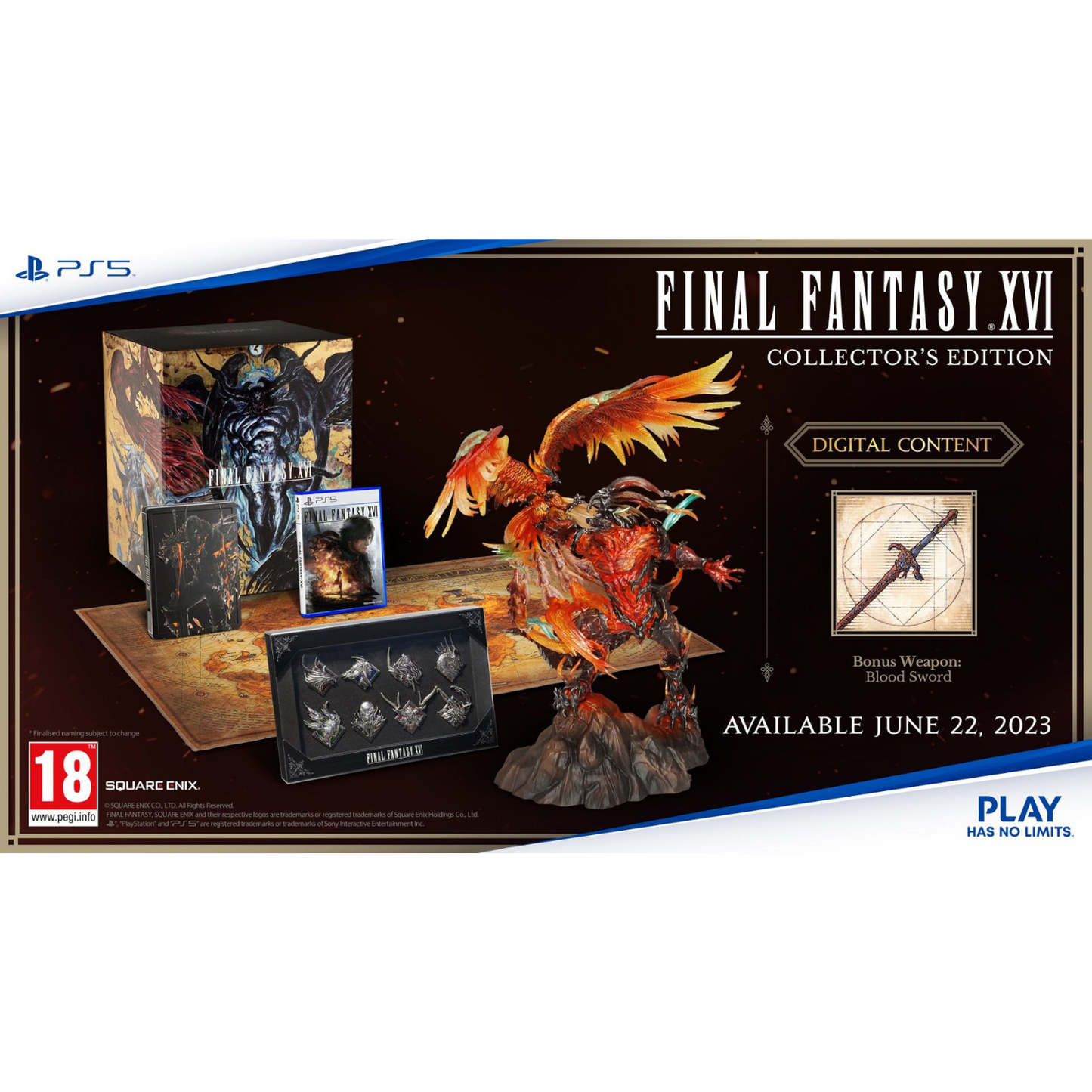 FINAL FANTASY XVI - COLLECTOR'S EDITION [PS5]