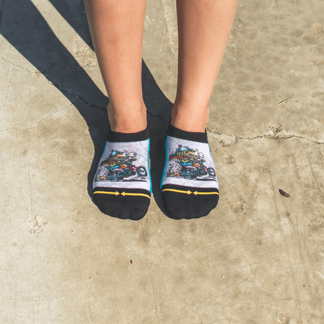 Jimbo Chopper Freak Adult No Show Socks