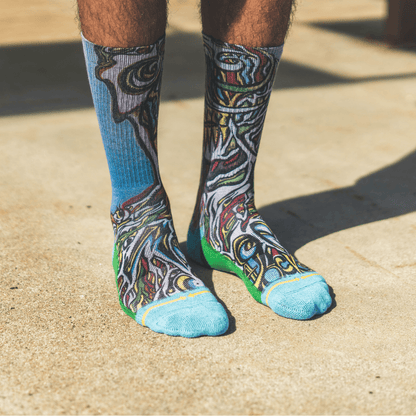 Gavin Beschen Adult Crew Socks