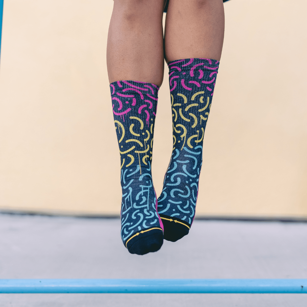 Natas Kaupas Macaroni Style Adult Crew Socks