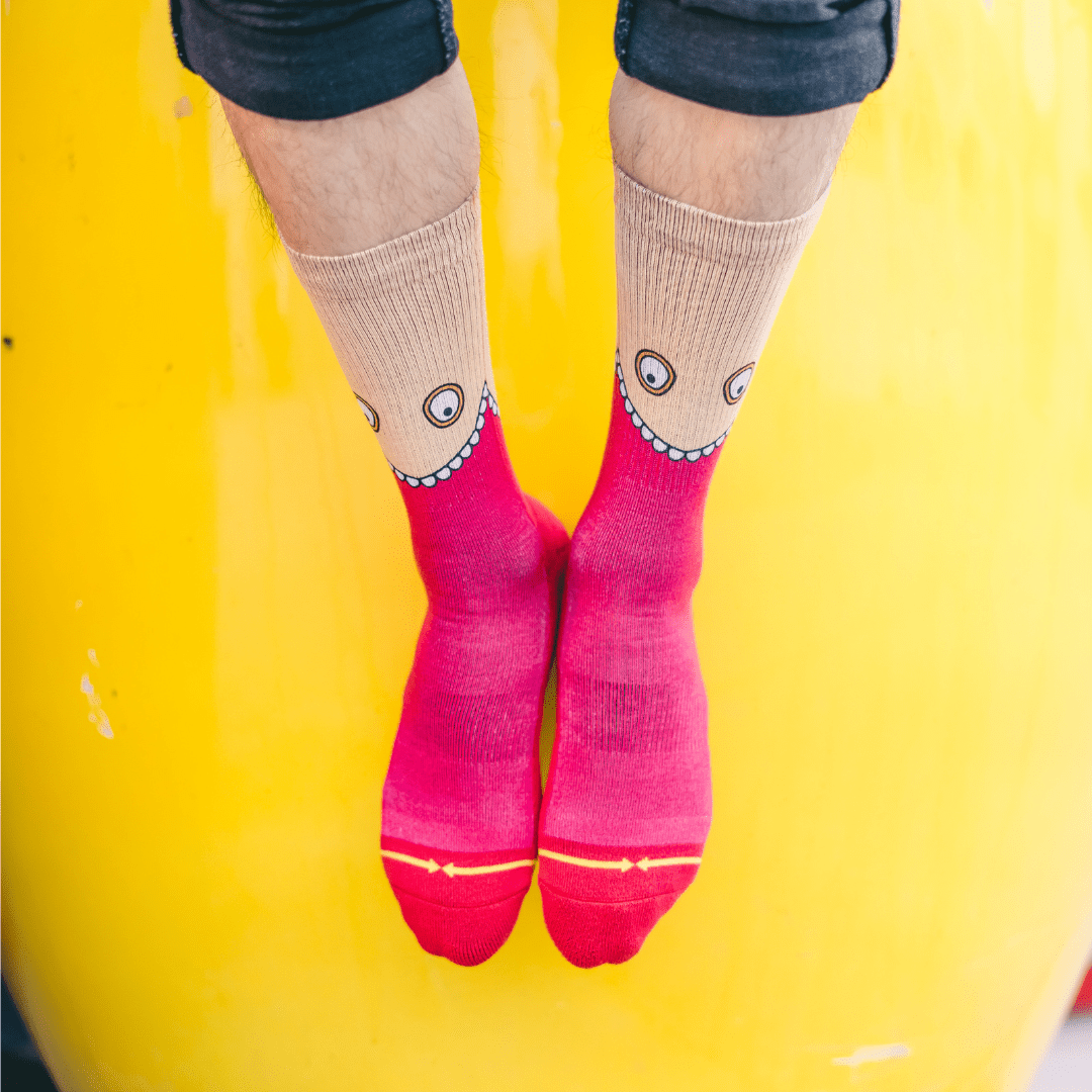 Natas Kaupas Shoe Eater Adult Crew Socks