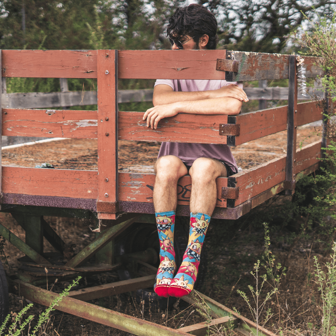 Bad Otis Link Suno Adult Crew Socks