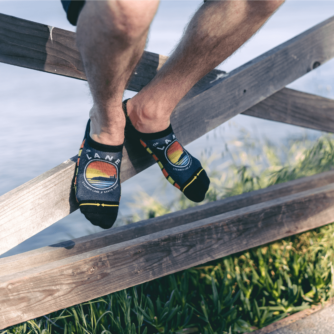 Slidertown Adult No Show Socks 3-Pack