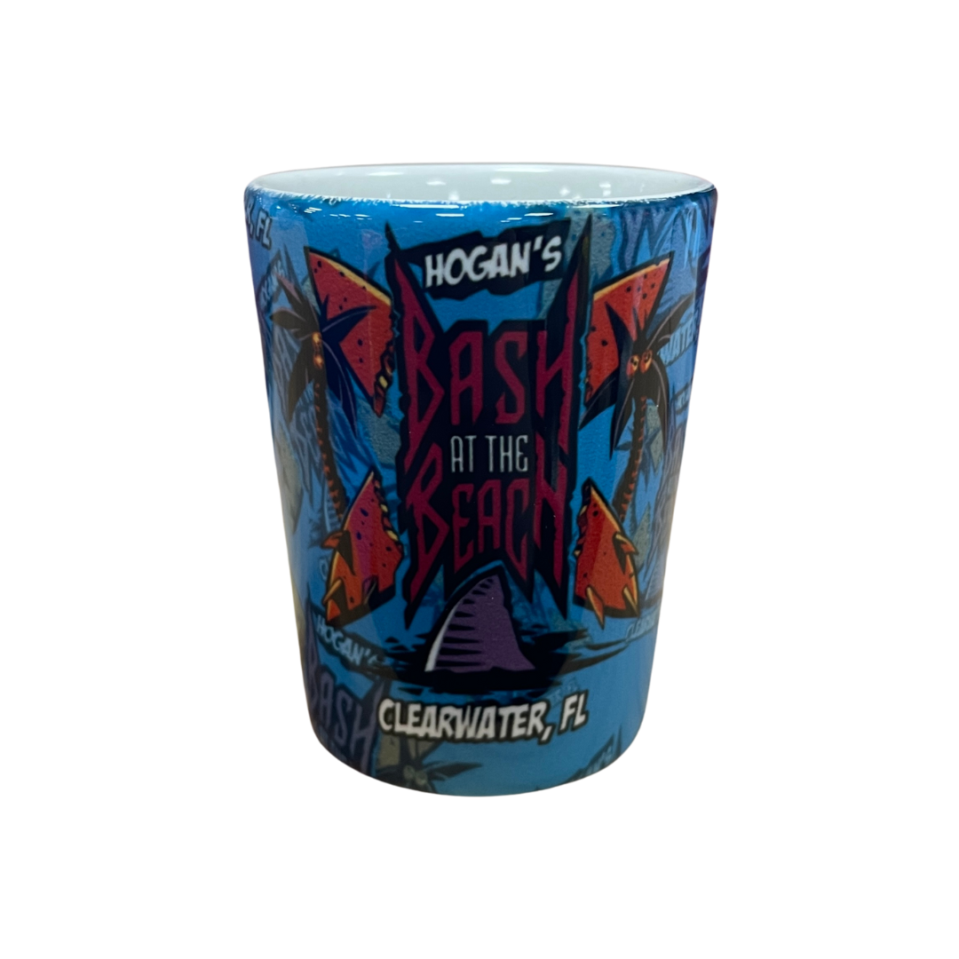 Bash at the Beach Shot Glass