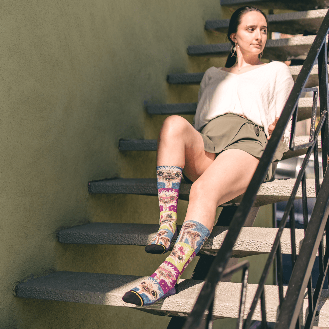 Lee Keller Adult Crew Socks 2-Pack