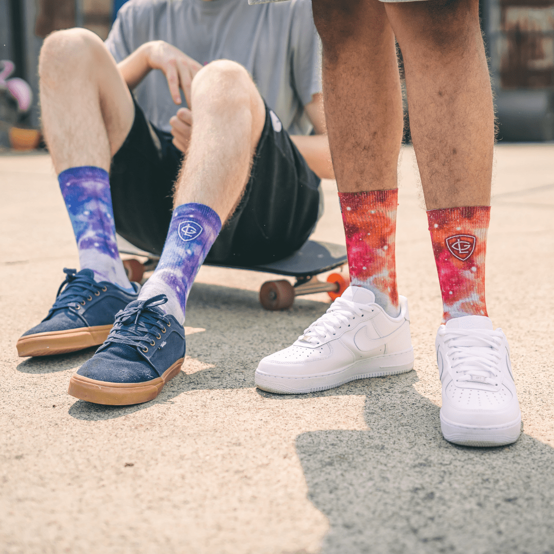 Greg Lutzka Sapphire Sky Adult Crew Socks