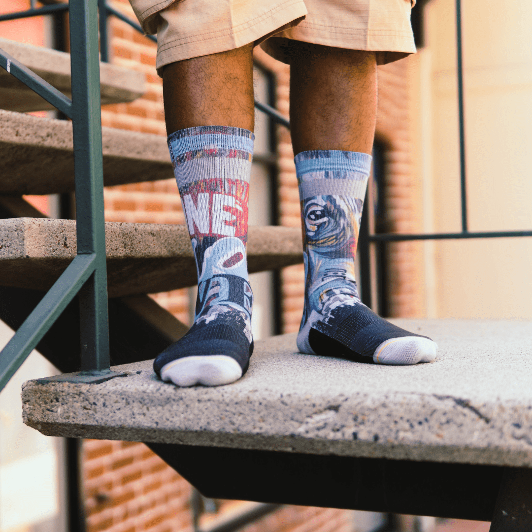 Taylor Reinhold One Love Adult Crew Socks