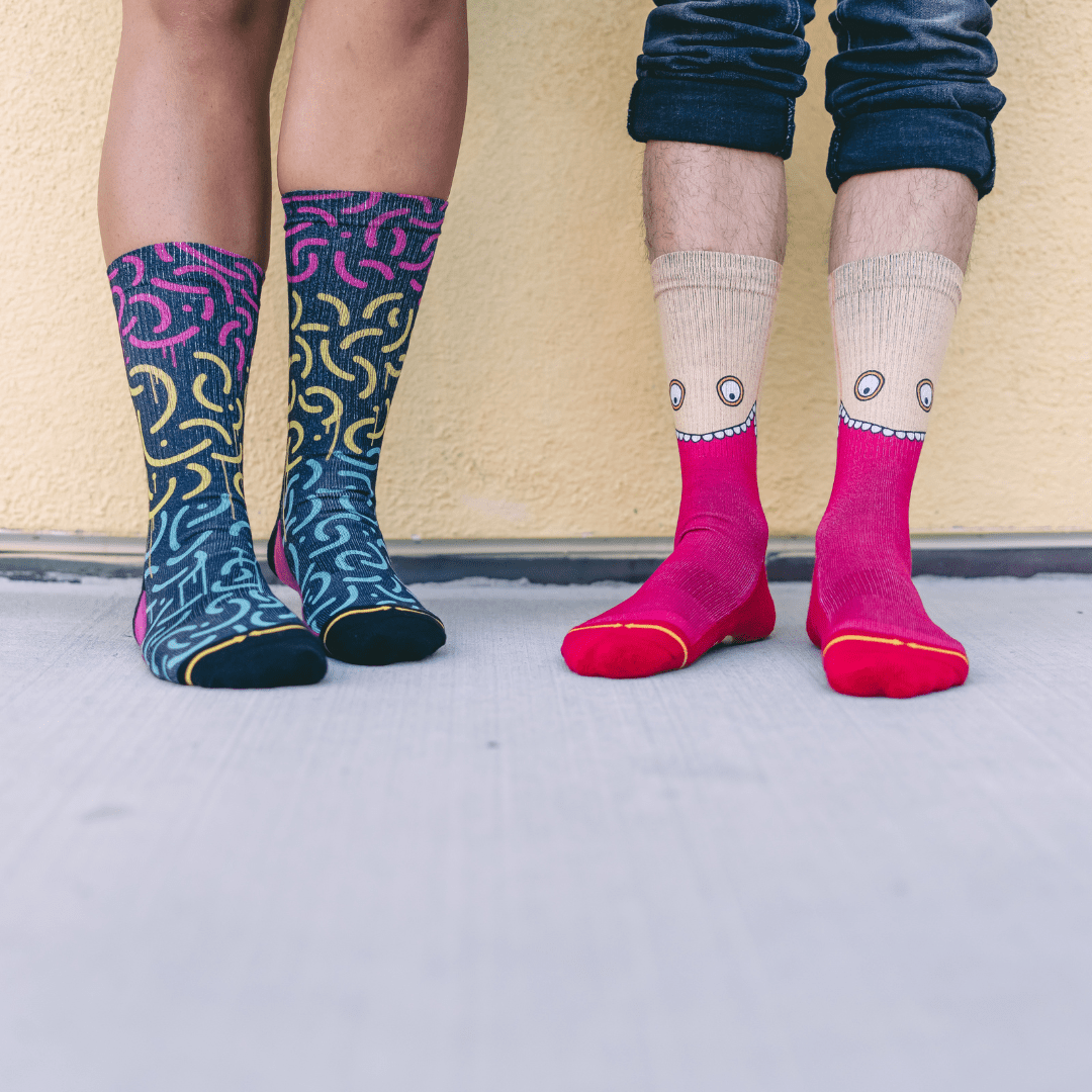 Natas Kaupas Shoe Eater Adult Crew Socks