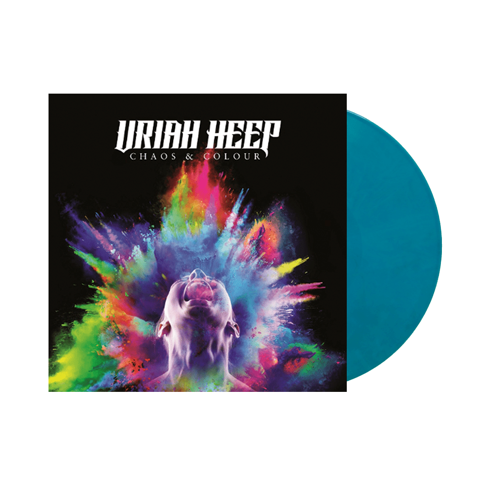 Uriah Heep - Chaos & Colour [Turquoise] Vinyl Record